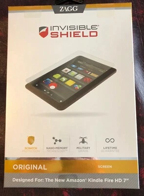 ZAGG Invisible Shield Kindle Fire HD 7” Screen Protector - Image 1 of 2