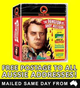 The Dungeon of Andy Milligan Collection 9x Bluray + CD BOX SET SEVERIN SEALED - Picture 1 of 5