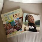 Hollywood Knits Style by Suss Cousins HC and Hats Book Lot