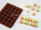 LOWER CASE Alphabet BRICKS Silicone Mould Mold NAMES LETTER WORD Chocolate Candy