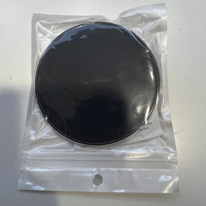 Kabelloses Ladegerät für Smartphones USB Kabel NEU im Paket Schnellladen schwarz silve - Bild 1 von 4