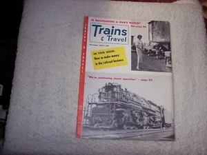 TRAINS & TRAVEL MAGAZINE--DECEMBER 1953 #228 - Imagen 1 de 7