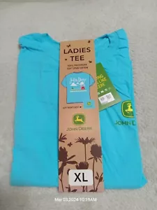 John Deere kurzärmeliges Herren-T-SHIRT GRÖSSE: ***SMALL*** neu mit Etikett - Bild 1 von 2