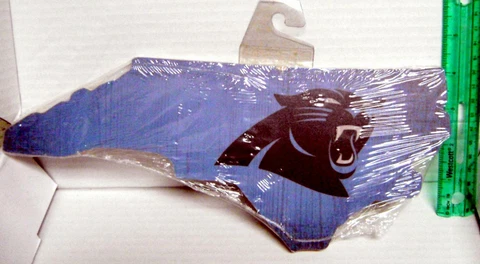 Carolina Panthers NFL Football State North Carolina Wooden Wall Decoration Fan Cover