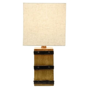 Décor Therapy TL15456 Campbell Table Lamp, Borden In Brown - Picture 1 of 6