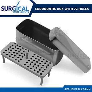 Endodontie Box 100 x 44 x 54 mm Chirurgische Dentalinstrumente Deutsche Qualität - Bild 1 von 7