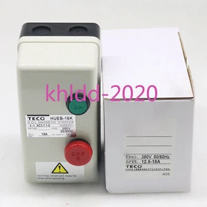 1PC New TECO HUEB-16K 380V 12.5-18A Control Motor Magnetic Starter HUEB16K /S - Picture 1 of 1