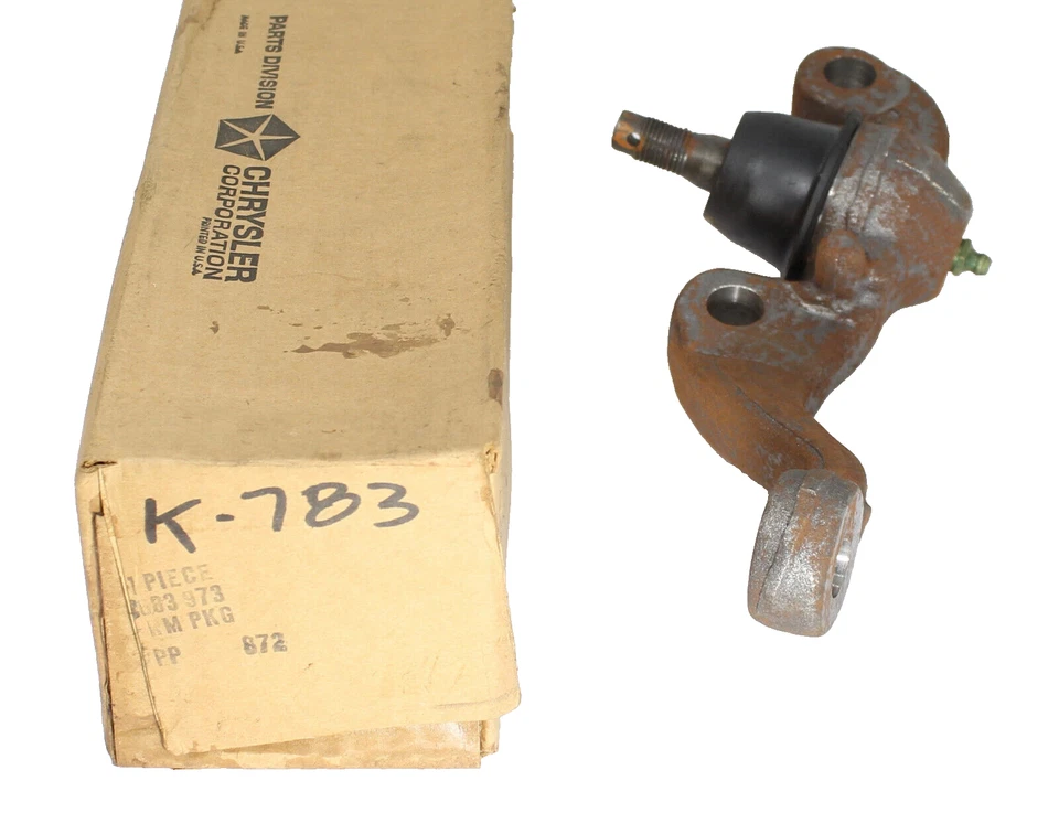 Ball Joint, Lower ~ 1970 1971 1972 73 Plymouth Barracuda Mopar ~ K783 ~ 3683973 - Image 1 of 1