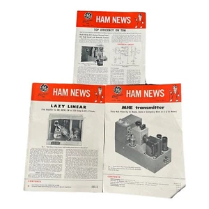 Vintage 1949 Ham Data News GE General Electric 3 Booklet Lot 1946 & 1949 Radio - Picture 1 of 2