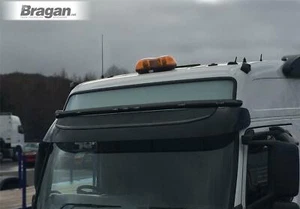 Barra de luz de visera + LED blanco al ras x7 para Volvo FMX 13 - 21 Globetrotter NEGRO - Imagen 1 de 5