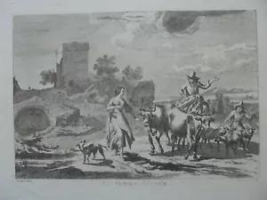 La femme Egaree, Berghem Pinx - Picture 1 of 4