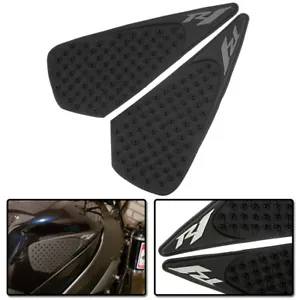 Motorcycle Rubber Traction Tank Pads Anti Slide Tank Pad Fit Yamaha YZF R1 04-06 - Picture 1 of 5