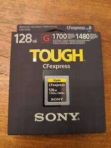 Brand New Unused Sony 128GB CFexpress Type B Tough Memory Card CEB-G128 Nikon