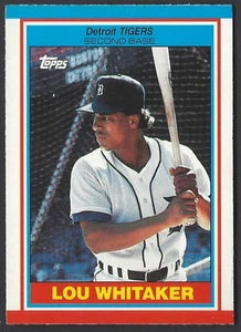 TOPPS - AMERICAN BASEBALL STARS (1989) - #83 LOU WHITAKER - Picture 1 of 2