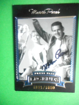 Marvin Panch signed 2005 PP LEGENDS 1961 DAYTONA WINNER Card #4B SER#/1890 COA - Image 1 of 3
