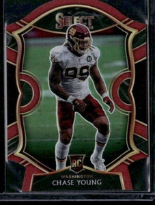 Panini Select #64 Chase Young Red Prizm 2020 troquelado - Imagen 1 de 2