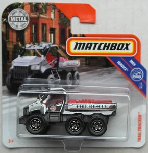 Matchbox Trail Tracker silbermetallic FIRE RESCUE Neu/OVP Feuerwehr Mattel MBX - Picture 1 of 5
