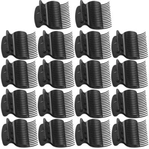 18 Pieces Hot Roller Clips Plastic Hair Curler Claw Clips Replacement Roller ... - Picture 1 of 7