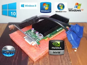Dell XPS 7100 8100 8300 8500 8700 8900 NVIDIA Dual VGA Monitor Video Card - Picture 1 of 1