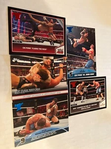 5 cm punk wwe John cena rock wrestling cards born in Chicago Illinois see scan - Picture 1 of 1