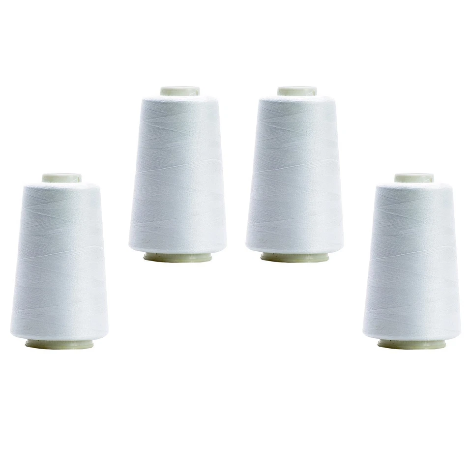 BIG-SAM 4 Konen Overlockgarn 3000 Yard  40/2 (120) 100% Polyester - Allesnäher - Bild 1 von 1