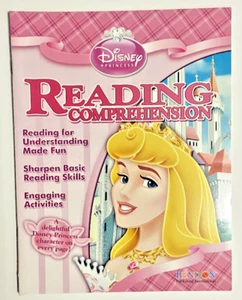 Disney Princess READING COMPREHENSION 2009 Learning Paperback Workbook - Picture 1 of 1