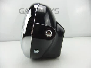Black 7" Headlight Assembly For Honda CB360 CMX125 CB175 CM200 CM400 CB250 CB400 - Picture 1 of 12