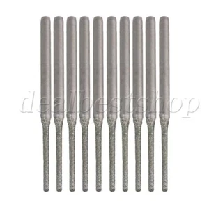 1.2mm Tip Jade Lapidary Gems Shell Diamond Hole Drill Bits Pack of 250 - Picture 1 of 3