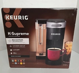 Keurig K-Supreme Single Serve K-Cup Pod Coffee Maker Black Brand New In Box! - Picture 1 of 3