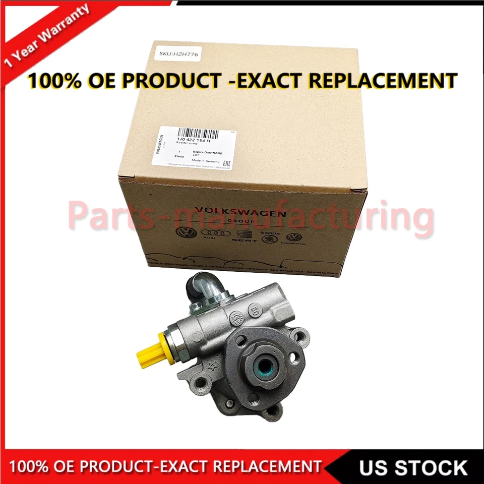 Power Steering Pump for Volkswagen Beetle 1998-05 Jetta Golf Derby Seat Cordoba Foto 1 de 4