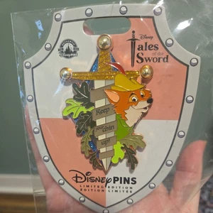 2024 Disney Parks Tales The Sword Collection Pin Robin Hood LE 3000 New Limited - Picture 1 of 2