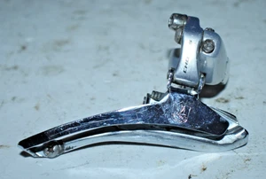 Campagnolo Chorus Double Front Derailleur 28.6mm Clamp-On Campy BottomPull Italy - Picture 1 of 11