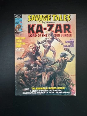 Savage Tales #10 (1975) Ka-zar GD/VG 3.0 - Image 1 of 4