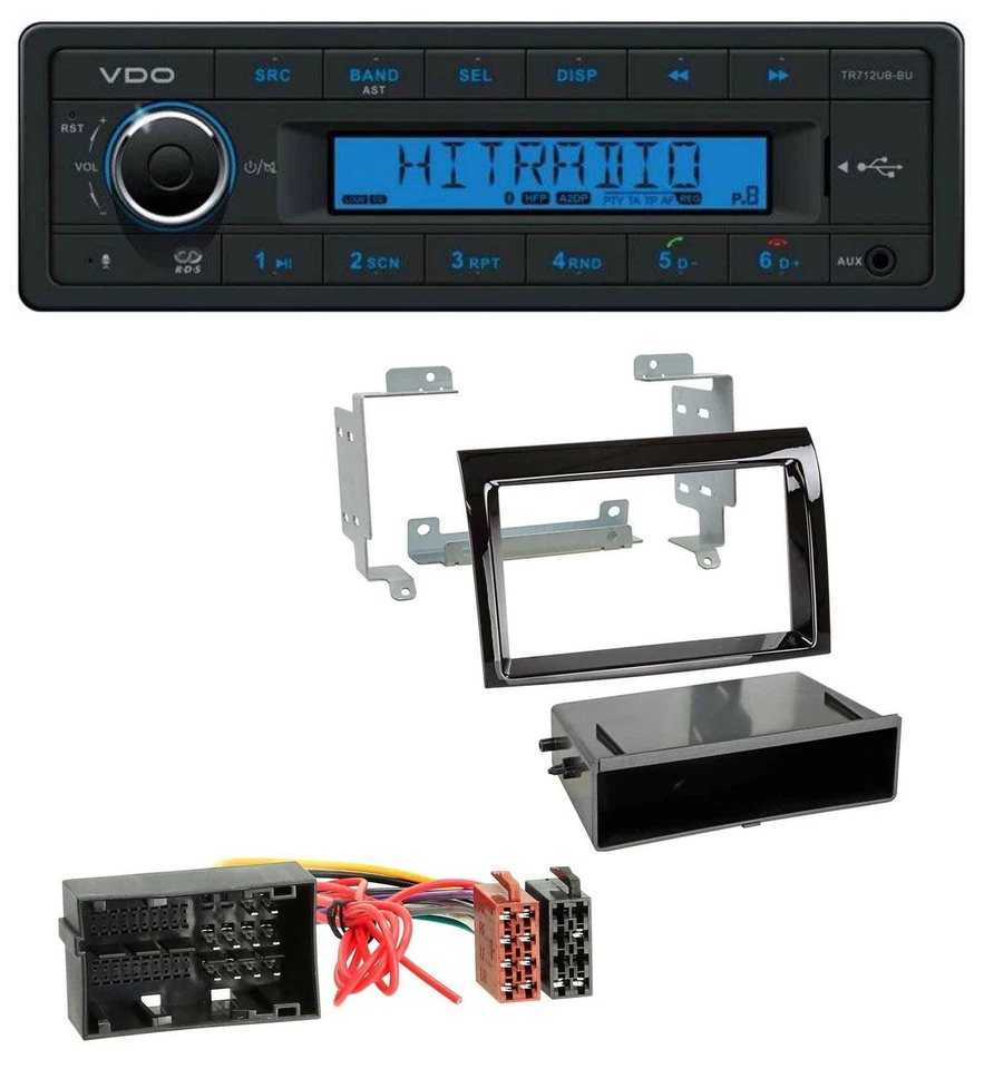 VDO Bluetooth AUX USB MP3 Autoradio für Citroen Jumper Fiat Ducato 14-21 piano P - Bild 1 von 4