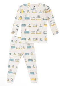 Monica + Andy 2Pc Pajama Set Birthday Theme Unisex Size 5T NWT - Picture 1 of 10