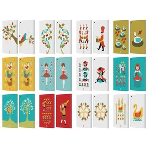 HEAD CASE DESIGNS 12 DAYS OF CHRISTMAS LEATHER BOOK WALLET CASE FOR AMAZON FIRE - Picture 1 of 18