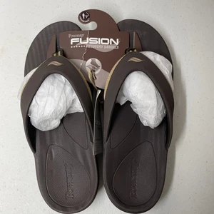 Powerstep 8000-3008 Herren Fusion Recovery Sandalen Flip Flop hellbraun Größe 7 - Bild 1 von 1