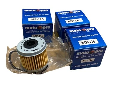 4 Oil Filter Filters for Honda CRF150R CRF150RB CRF250R CRF250X CRF450R CRF450X - Image 1 of 4
