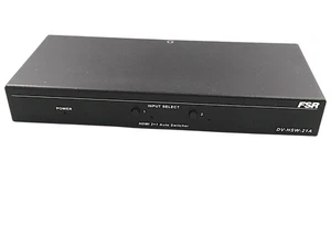 FSR DV-HSW-21A2x1 HDMI Auto-Switcher Support HDMI2.0 W/O Adapter Untested - Picture 1 of 7