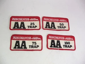 Embriodered Winchester AA Trap Shooting Patches....Set of 4 - Picture 1 of 1