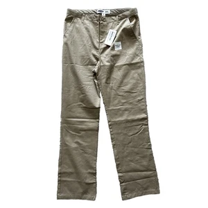 Old Navy Boys Straight Built-In Flex School Khaki Chino Pants Trousers 18 Husky - Picture 1 of 5