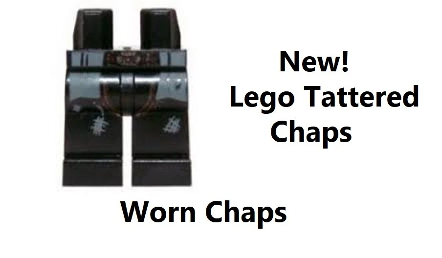 Minifiguras LEGO pernas com bonés botas esfarrapadas cowboy ocidental usado ranger - Imagem 1 de 1