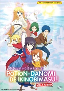 DVD Anime I Shall Survive Using Potions! Series (1-12 End) English, All Region - Foto 1 di 6
