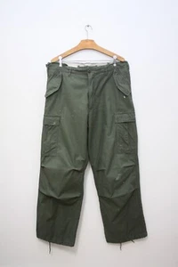 Vintage Army Cargo Pants Green - Picture 1 of 4