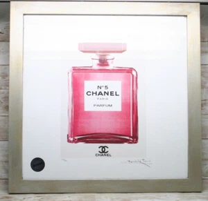 Chanel No 5 Fairchild Paris gerahmter Druck 18" Sunday B Morning 264/600 C1 - Bild 1 von 5