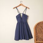 Tobi Mini Dress NWT Blue XS Keyhole