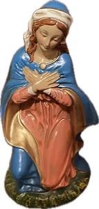 Vtg Mother Mary Large Scale Nativity Japan. Christmas - Picture 1 of 6