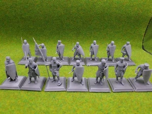 Foreign Foot Knights Medieval Wargame 28mm Miniatures Reconquer Designs - Picture 1 of 5