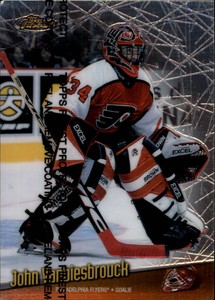 1998-99 Finest Panthers Hockey Card #55 John Vanbiesbrouck