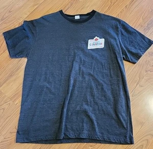 Camiseta Molson Canadian Lager SS De Colección Gris Medio Cerveza Algodón - Imagen 1 de 9